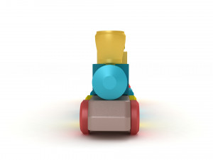 Miniature Train 3D 모델