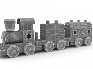 Miniature Train 3D 모델