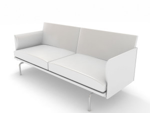 Muuto Outline Sofa 3Dモデル