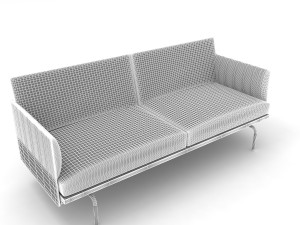 Muuto Outline Sofa 2 3D Model