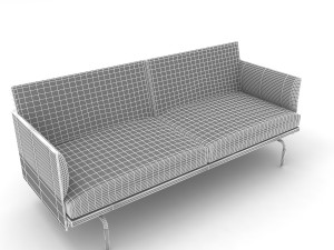 Muuto Outline Sofa 2 3D Model