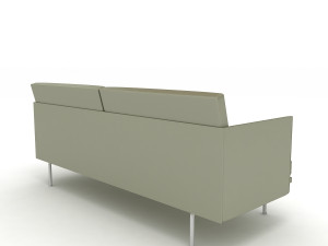 Muuto Outline Sofa 3 3D Model