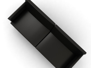 Muuto Outline Sofa 3 3D 模型