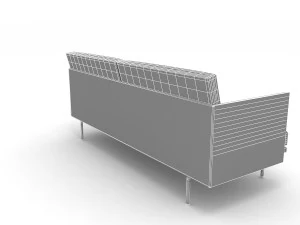 Muuto Outline Sofa 3 3D Model