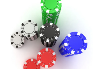 Poker Chips 3D 模型