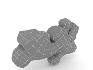 Root Ginger 3D Model