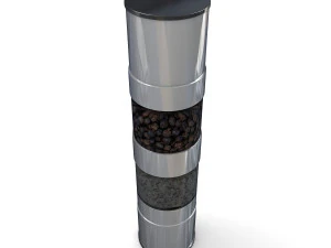 Salt And Pepper Grinder 3D Model