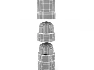 Salt And Pepper Grinder 3D Model