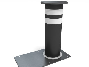 Security Bollard Model 3D
