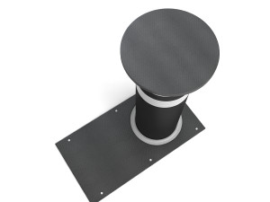Security Bollard Model 3D