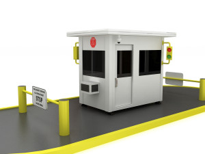 Security Guards Booth 3D Модель