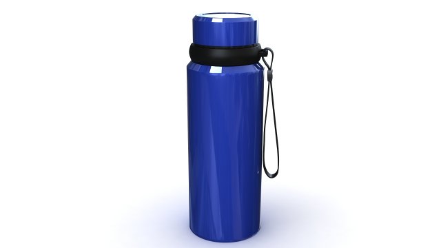 Sports Bottle Modelo 3D .c4d .max .obj .3ds .fbx .stl .blend 