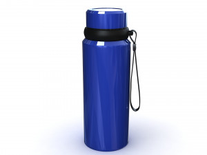 Sports Bottle 3D Model