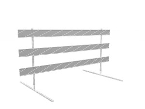 Steel Barricade 2 3D Model