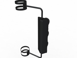 Traffic Light Black 3D-Modell