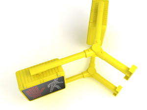 Walk Signal Double Model 3D