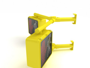 Walk Signal Double Model 3D