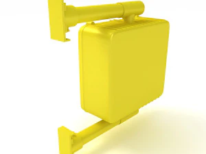 Walk Signal 3D Model