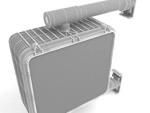 Walk Signal 3D Model