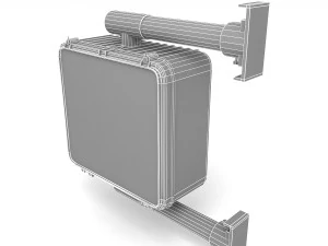 Walk Signal 3D Model