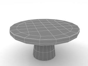 ClassiCon Bell Table 3D मॉडल