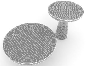ClassiCon Bell Table 3D Model