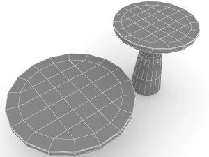 ClassiCon Bell Table 3D Model