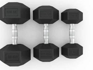 Dumbel Set 3D Model