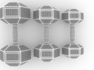 Dumbel Set 3D मॉडल