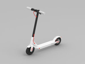 Scooter El&eacute;trica Modelo 3D