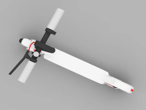 Electric Scooter 3D Model