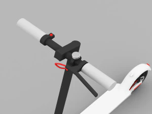 Electric Scooter 3D Model