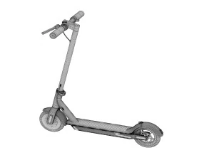 Electric Scooter 3D Model