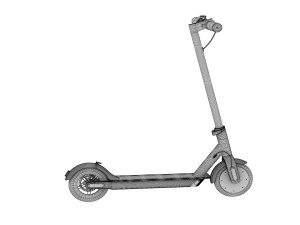 Electric Scooter 3D Model