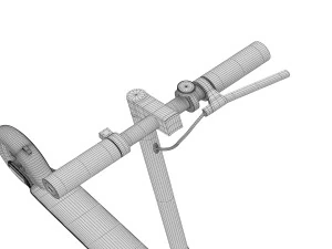Electric Scooter 3D Model