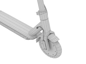 Electric Scooter 3D Model