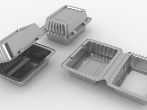 Food Containers 3D 모델