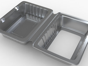 Food Containers 3D 모델