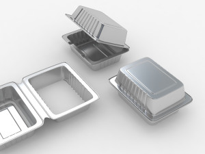 Food Containers 3D 모델