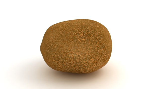 Kiwi 3D Model .c4d .max .obj .3ds .fbx .stl .blend 
