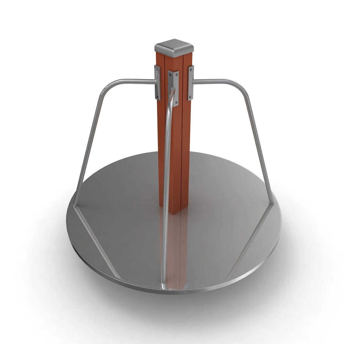 Lappset Carousel 3D Model .c4d .max .obj .3ds .fbx .stl .blend 