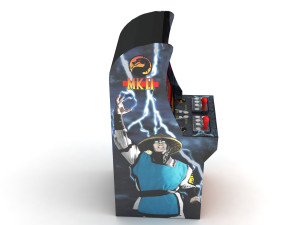 Mortal Kombat 2 Arcade Machine 3D Модель