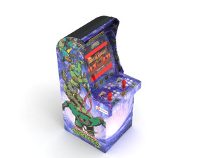 Mortal Kombat 2 Arcade Machine Modello 3D