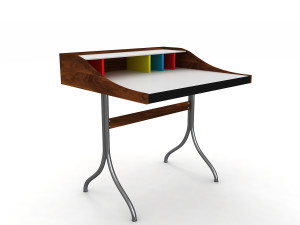 Nelson Swag Leg Desk 3D Model