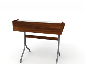 Nelson Swag Leg Desk 3D Model