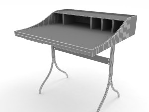 Nelson Swag Leg Desk 3D Model