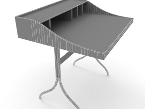 Nelson Swag Leg Desk 3D Model