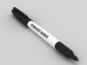 Permanent Marker 3Dモデル