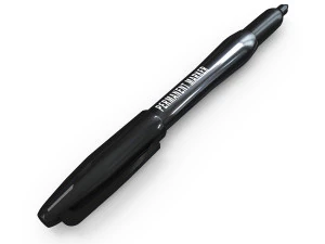Permanent Marker 3D Model