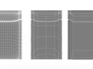 Plastic Pouch 3D Model